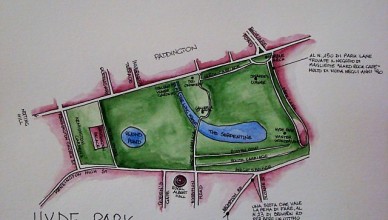 cartina Hyde Park